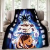 Dragon Ball Super Saiyan Goku 45 x 60 Inch Fleece Throw Blanket - 3 of 4