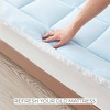 Cooling Ultra Loft Down Alternative Mattress Pad Topper - Isla Jade - image 4 of 4