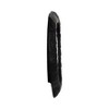 Modern Irregular Wall Mirror - Textured Frame - Glass & Metal - Contemporary Accent Mirror for Home, Office, Bedroom, Living Room - 1" Black - 4 of 4