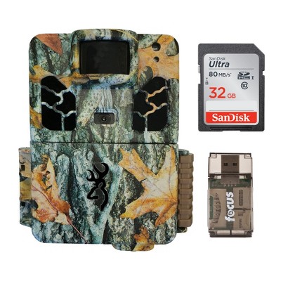 Browning Trail Cameras Dark Ops HD Pro X 20MP Game Cam, Camo, with 32GB Card Kit