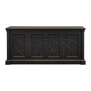 Kingston Traditional 70" TV Console: English Manor Style, No Assembly - Martin Furniture - 1 of 4