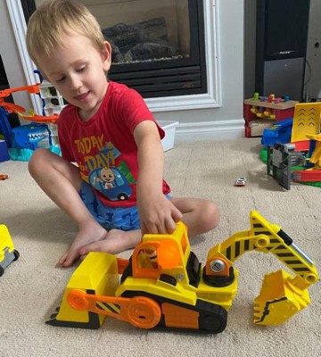 Rubble & Crew Rubble Deluxe Bulldozer Toy Vehicle : Target