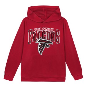 NFL Atlanta Falcons Toddler Boys' Poly Fleece Hooded Sweatshirt - 1 of 1