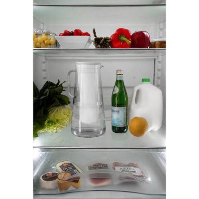 White 10-Cup BPA-Free Water Filter Pitcher with Easy-Fill Lid