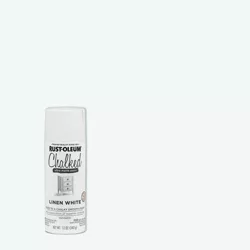 Rust-Oleum 12oz Chalked Ultra Matte Spray Paint Linen White