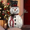 Joiedomi 3ft Cotton Snowman Led Yard Light : Target