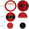 Big Dot of Happiness Jolly Santa Claus - Christmas Party Giant Circle Confetti - Holiday Party Decorations - Large Confetti 27 Count - 2 of 4