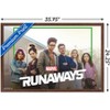 Trends International Marvel Comics TV - The Runaways - TV One Sheet Framed Wall Poster Prints - 3 of 4