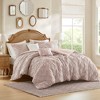 Maya 5-Piece Jacquard Textured Comforter Set - 4 of 4