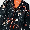 Kids' NBC Halloween 2pc Sleep Pajama Set - Black - 3 of 3