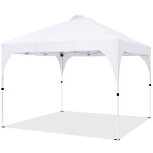 Yaheetech 10x10ft Outdoor Pop up Canopy for Garden Patio Park Market - 1 of 4