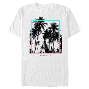 Men's Lost Gods Tropical Paradise Frame T-Shirt - 1 of 4