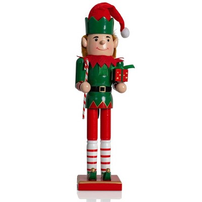 Ornativity Christmas Elf Holiday Nutcracker - 15 in