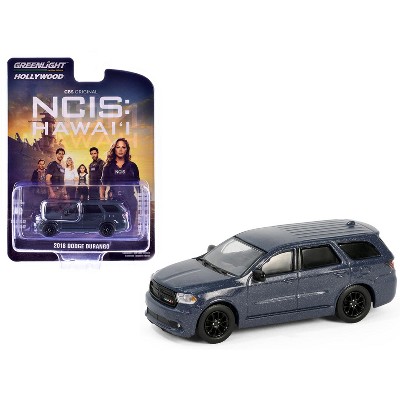 2018 Dodge Durango GT Blacktop Dark Blue Metallic "NCIS: Hawaii" (2021-Current) TV Series 1/64 Diecast Model Car by Greenlight