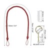 Unique Bargains Braided Decorative with Screw Hooks & Bolts Curtain Holdback Cord 6 Pcs - 2 of 4