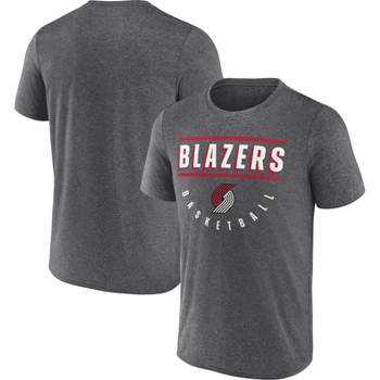 NBA Portland Trail Blazers Men's Synthetic Short Sleeve T-Shirt