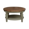 Vista Round Coffee Table - International Concepts - 4 of 4