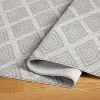 TOWN & COUNTRY EVERYDAY Rein Solid Diamond Everwash Washable Area Rug - 3 of 4