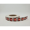 KOVOT 3000 RX Medical Warning Labels Red Universal Warning Symbol Stickers 0.5" Inch - 4 of 4
