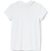 Lands' End Kids Short Sleeve Ruffled Peter Pan Collar Knit Shirt - 4 of 4