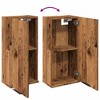 CLIHOME Modern 26.4" H Wall-Mounted Bathroom Storage Cabinet Engineered Wood Medium - 4 of 4
