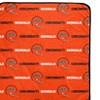 NFL Cincinnati Bengals Repeat Helmet Wordmark Ultra Soft Blanket - 2 of 2