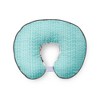 Bacati - 3 pc Safari Jungle Aqua Orange Gray Boys Hugster Feeding & Infant Support Nursing Pillow - image 3 of 4