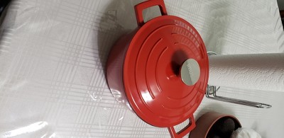 Imusa 5qt Cast Aluminum Dutch Oven - Red : Target