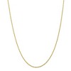 Black Bow Jewelry 1.3mm 10k Yellow Gold Diamond Cut Solid Rope Chain Necklace - 3 of 4
