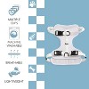 THE LICKER STORE Arlo Adjustable Soft Padded No Pull Pet Harness with 3 Buckles and 3 Leash Clips - 3 of 4