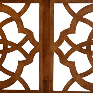 Baxton Studio Glaucia Wood Headboard - 1 of 4