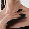 SOHI Women's California Gold The Baroque Statement Ring - 4 of 4