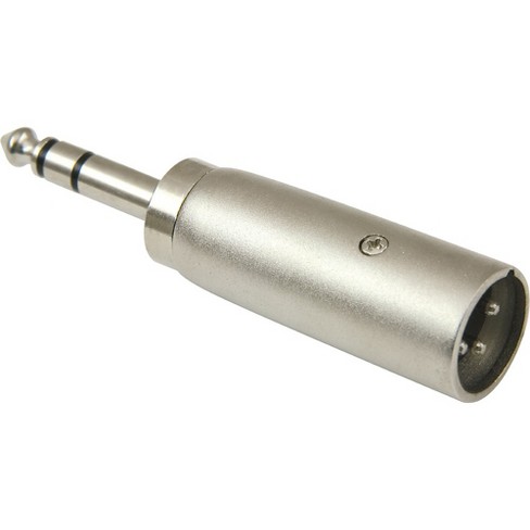 American Recorder Technologies XLR Male to 1/4" Male Stereo Adapter Nickel - image 1 of 1