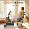 YOSUDA Recumbent Exercise Bike for Adults Seniors with Quick Adjust Seat, 350LB Capacity & 16-level Resistance - 3 of 4