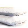 Deny Designs King April Lane Art Block Yellow Monogram V Microfiber Printed Pillow Sham - 3 of 3