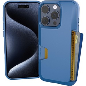 Smartish iPhone 14 Wallet Case - Wallet Slayer Vol 1 - Slim Grip Card Holder Cover - 1 of 4