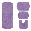 Waterford Collection Cotton Tufted Set of 4 Bath Rug Set - Home Weavers - 2 of 4