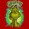 Junior's Dr. Seuss Airbrush Grinch T-Shirt - 2 of 4