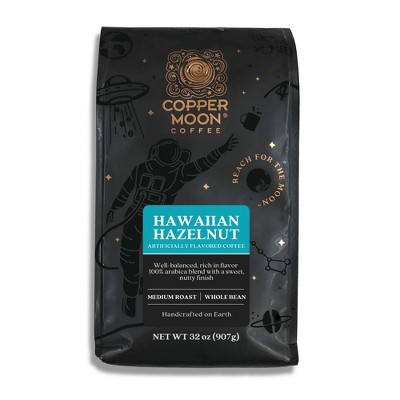 Copper Moon Hawaiian Hazelnut Blend Medium Roast Coffee - 32oz