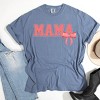 Simply Sage Market Mama Coquette Bow Garment Dyed Tee - 3 of 4