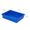 ECR4Kids 10-Section Storage Locker and Letter Size Trays with Lids, Natural - 3 of 4
