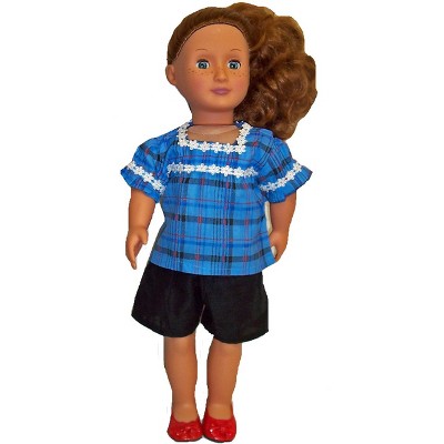 Doll Clothes Superstore Shorts and Blouse For 18 Inch Dolls On The Move Like American Girl Our Generation My life