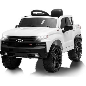 Acekool 12V Kids Ride-On Truck with Remote, MP3, Bluetooth, Spring Suspension, LED Lights - 1 of 4