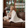 Heated Blanket Throw, Waffle Weave Electric Throw Blanket Fast Heating with LCD Controller, 6 Heat Levels & 4 Hour Auto Shut Off,  Machine Washable - 3 of 4