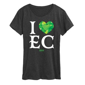 Women's - Wicked - I Love Emerald City Short Sleeve Graphic T-Shirt - 1 of 4