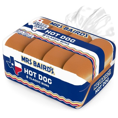 Mrs. Baird's Hot Dog Buns - 12oz/8ct
