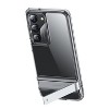 SAHARA - Venture Series Kickstand Hard Shell Case for Samsung Galaxy S23+ - Clear - 3 of 4