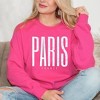 Simply Sage Market Women's Graphic Sweatshirt Paris France Distressed - 2 of 2