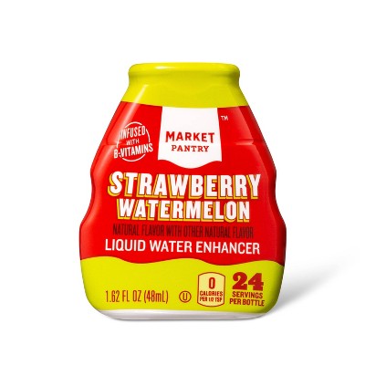 Strawberry Watermelon Liquid Water Enhancer - 1.62 fl oz Bottle - Market Pantry™