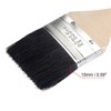 Unique Bargains Bristle Wall Treatment Tool Paint Brush with Long Wood Handle 4 Pcs - 3 of 4